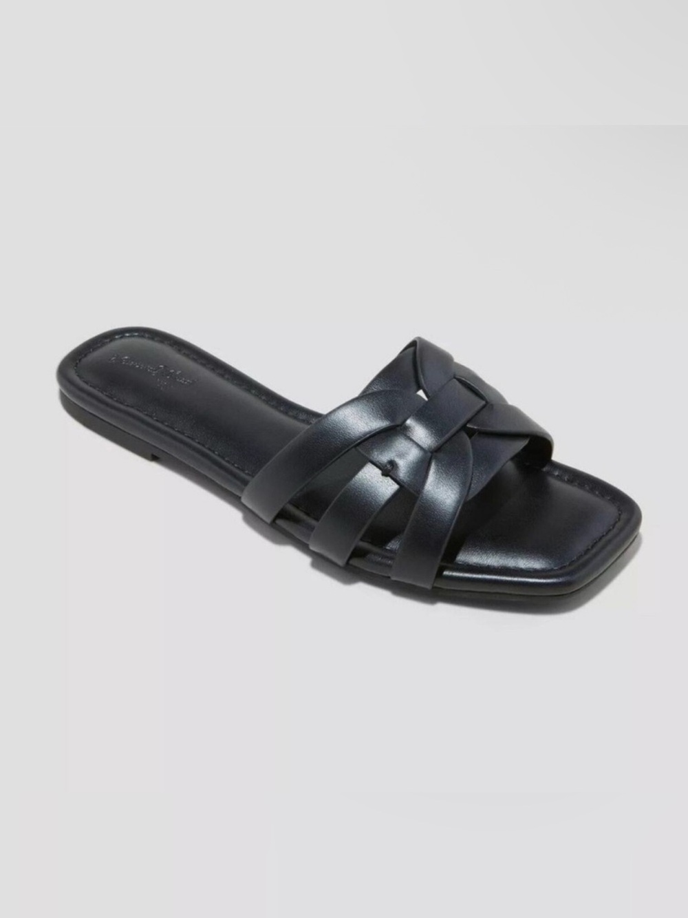 Women’s Edna Slide Sandal - Universal Thread - Black - Size 8.5
